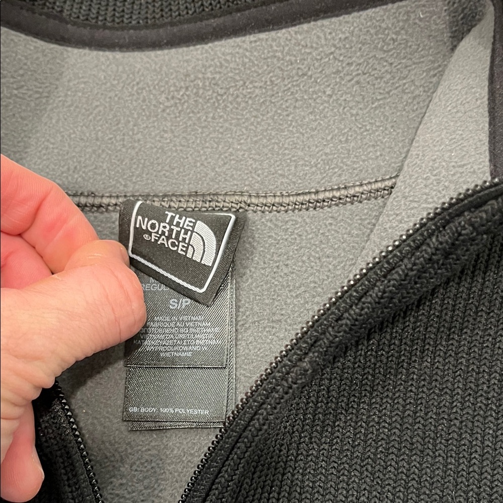The North Face Black Zip-Up Sweater View 2